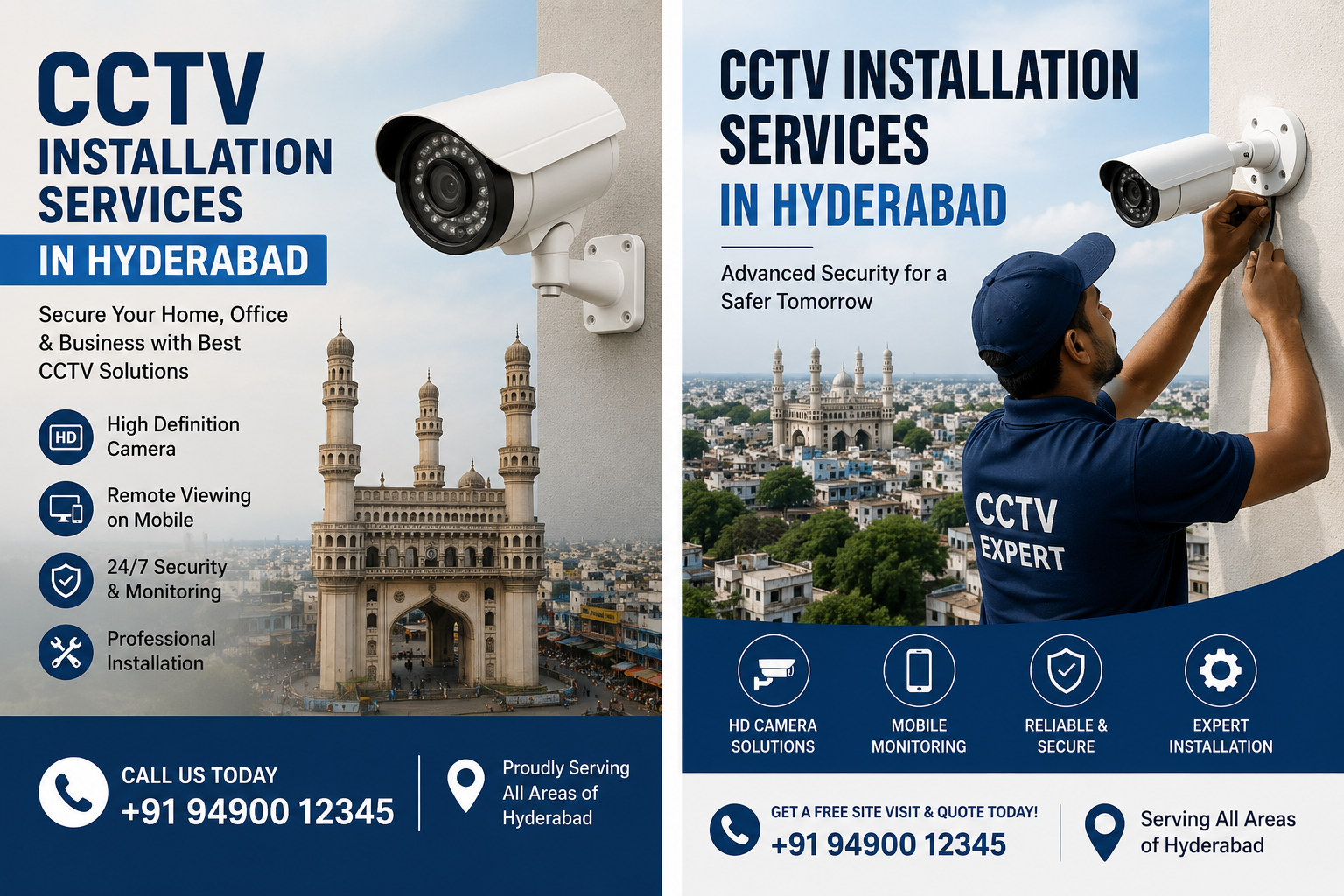 CCTV Installation Services in Hyderabad