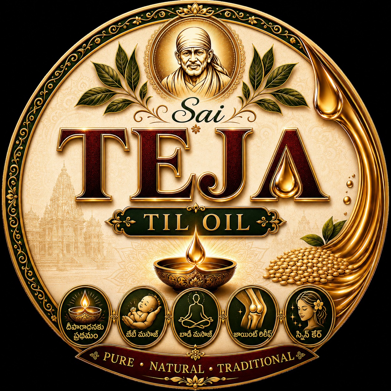 sai teja til oil